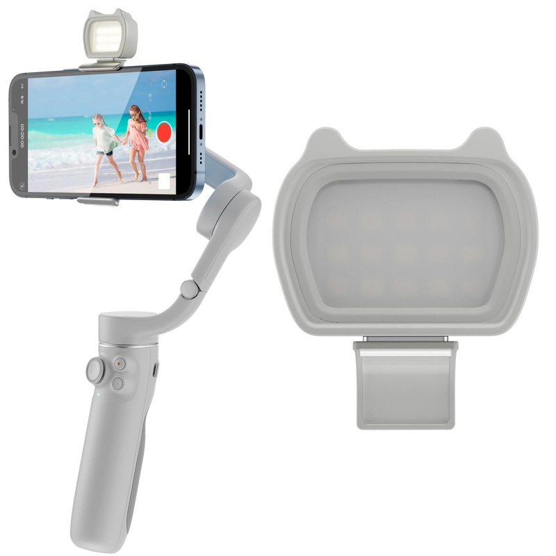 Universal Cat Ears Magnetic Fill Light For Dji Om Series – Multi Functional Beauty Selfie Light PRL-H3741POD