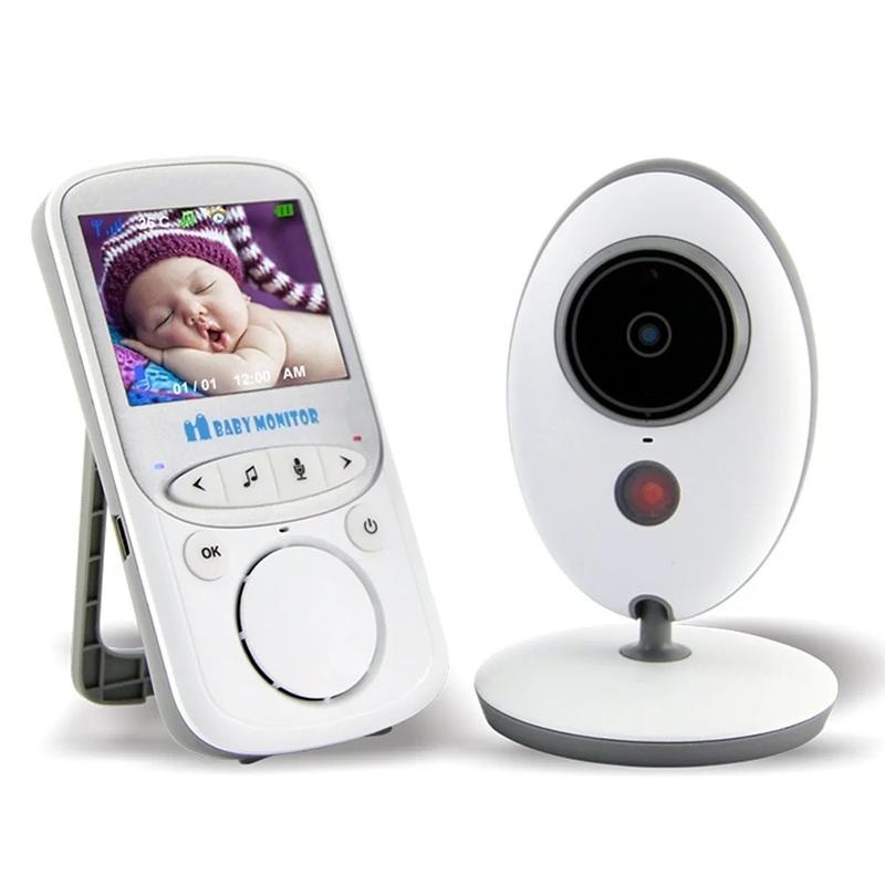 2.4 Lcd Wireless Baby Monitor With Night Vision & Two-Way Talk PRL-W0411CH