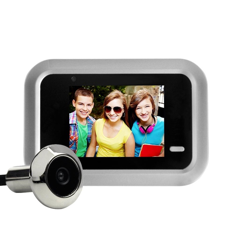 2.4 Screen 2.0Mp Security Camera With Tf Card Support – No Disturb Peephole Viewer PRL-S5963SCA