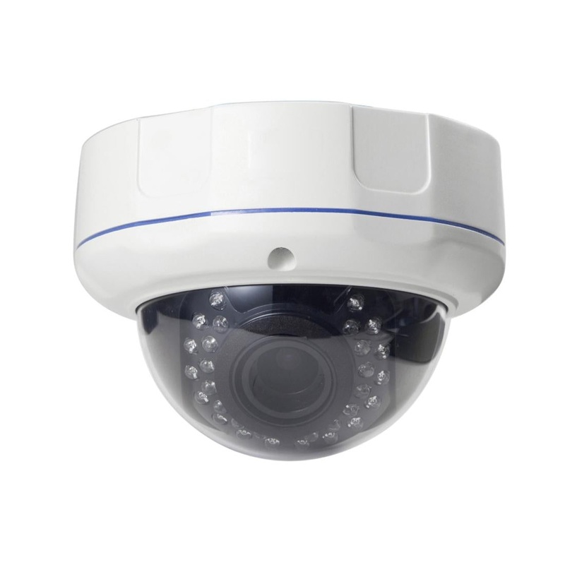 5Mp Ip Dome Camera With Auto Focus And 4X Zoom – White PRL-W0310CN