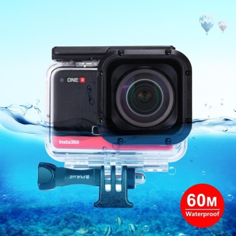 60M Waterproof Diving Case For Insta360 One R 4K Camera PRL-T584UP