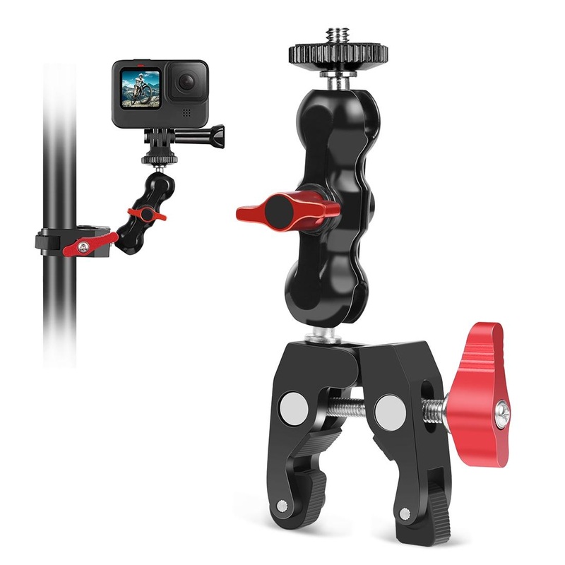 Versatile Magic Arm Clamp For Mounting – Red PRL-R9703UP