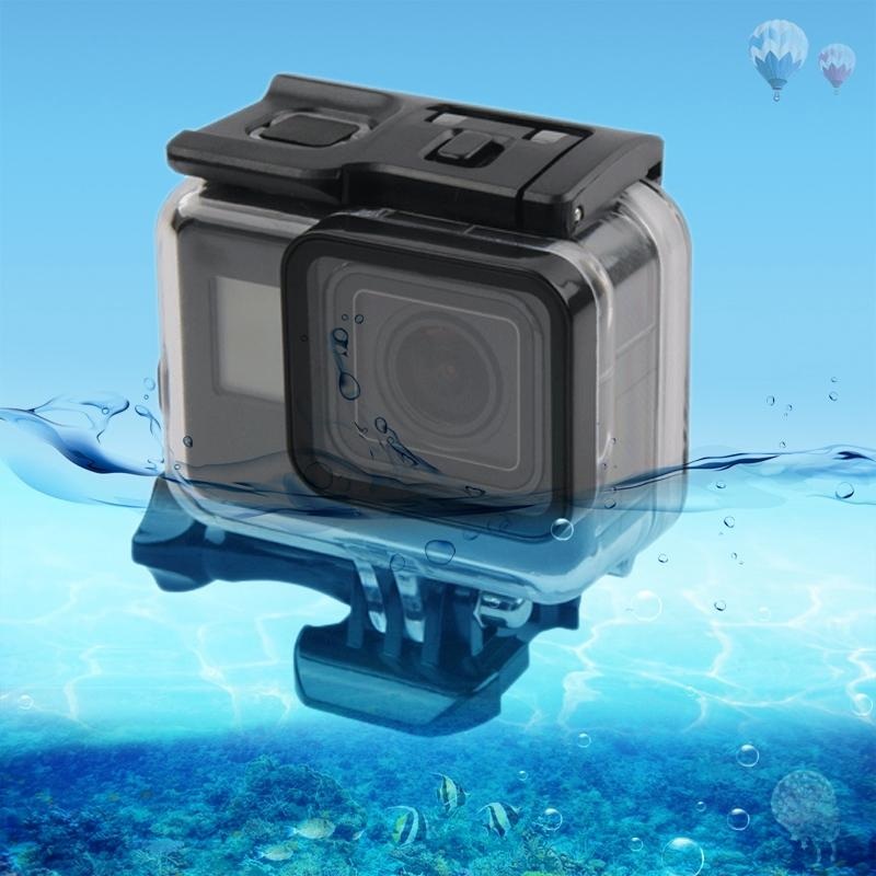 Waterproof Housing For Gopro Hero 6 / 5 With Touch Screen Back Cover – 45M PRL-T0741ACD