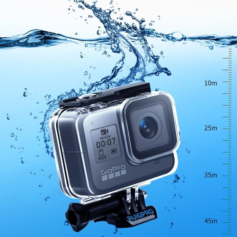 Waterproof Housing For Gopro Hero8 With Mount And Screw PRL-T8780ACD
