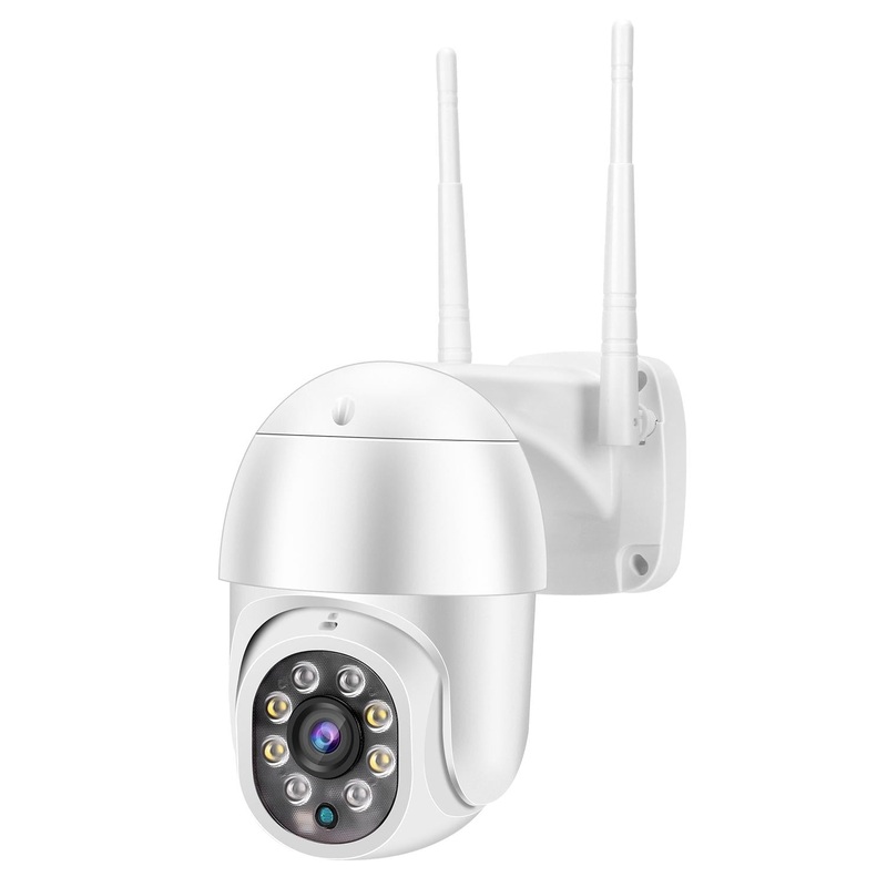 Waterproof Ptz Wifi Camera With Night Vision & Two-Way Voice Intercom & Motion Detection PRL-UA0751CN
