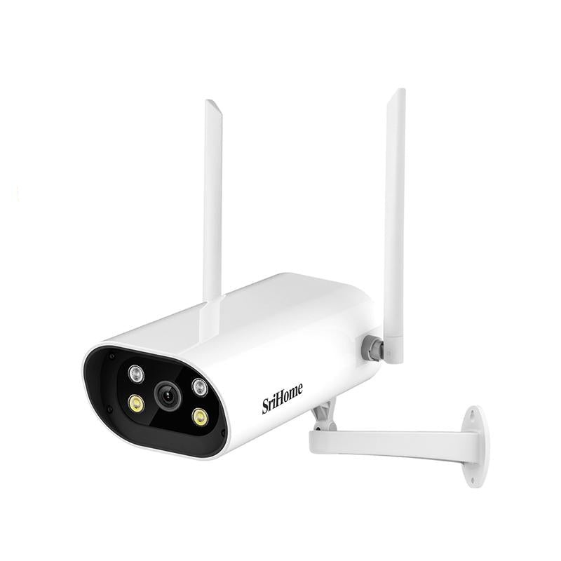 Waterproof Wifi Camera With 4.0Mp Two-Way Voice Motion Detection Night Vision & Ai Human Detection PRL-UA6192CN