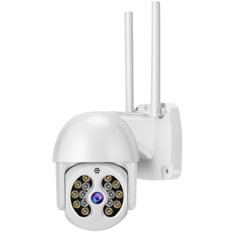 Wireless Ip Camera With 3.0Mp Waterproof Motion Detection 2-Way Audio Night Vision & Tf Card PRL-UA6120CN