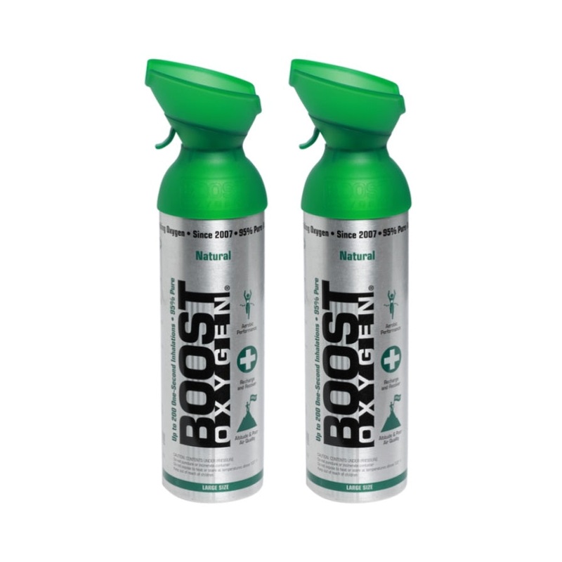 2pk 10 Litres of Boost Pure Oxygen in a Can Supplemental – 200 Breath V563-637866851516-2PCS