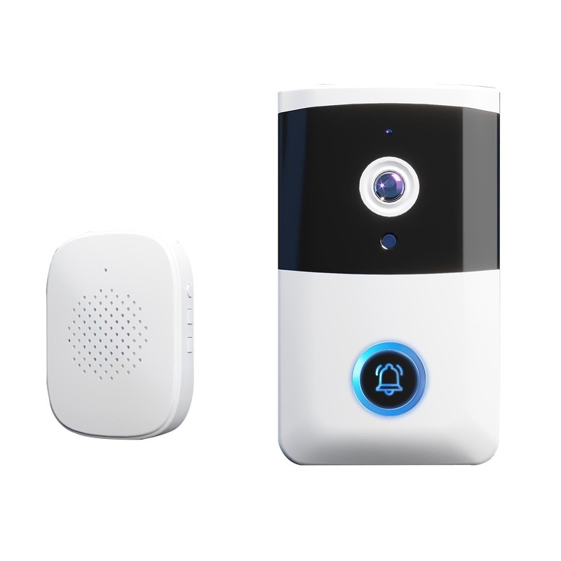 Wireless Security Doorbell With Bidirectional Voice Intercom PRL-W5754DW
