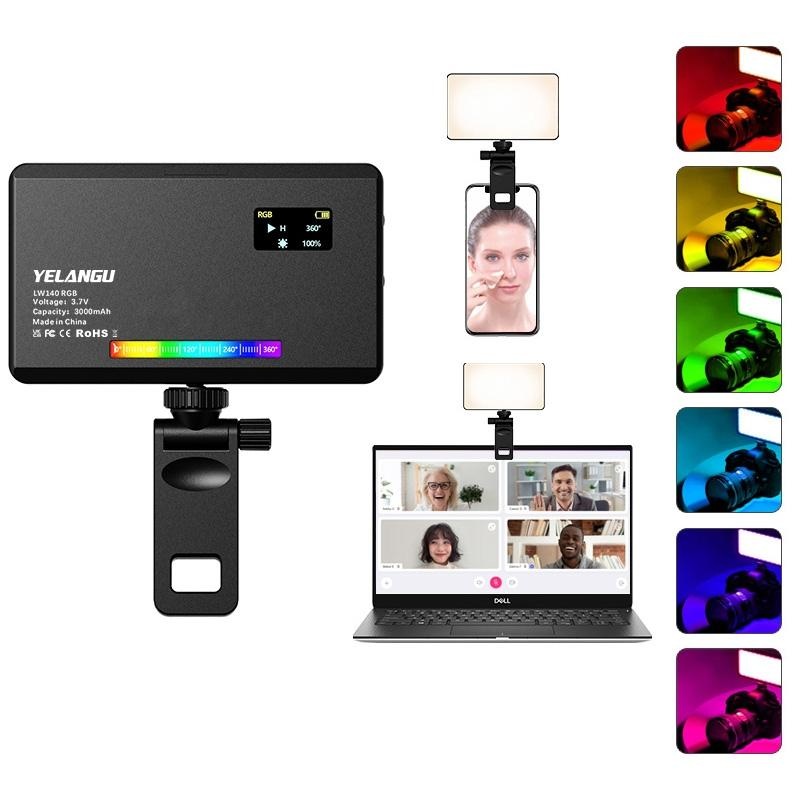 140 Led Rgb Studio Video & Photo Fill Light – Black PRL-B0522ACD
