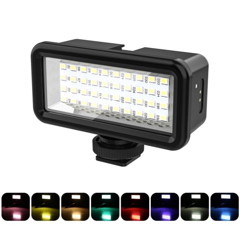 40M Waterproof Diving Fill Light For Camera And Studio – 40 Leds PRL-B136UP