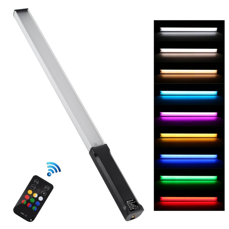 Adjustable Led Fill Light With Remote – Rgb Colour Handheld PRL-B064UP