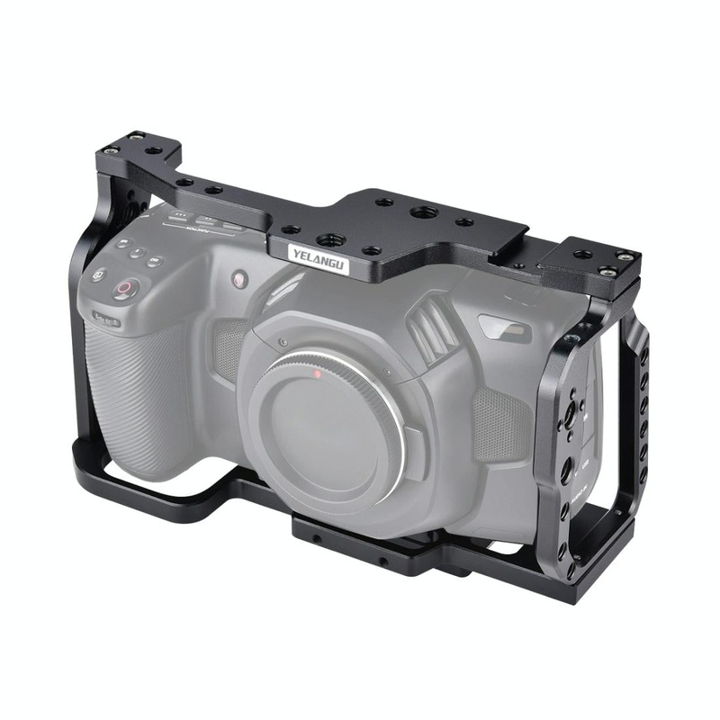 Video Camera Cage Stabilizer For Dji Bmpcc 4K – Black C9 PRL-B0290ACD
