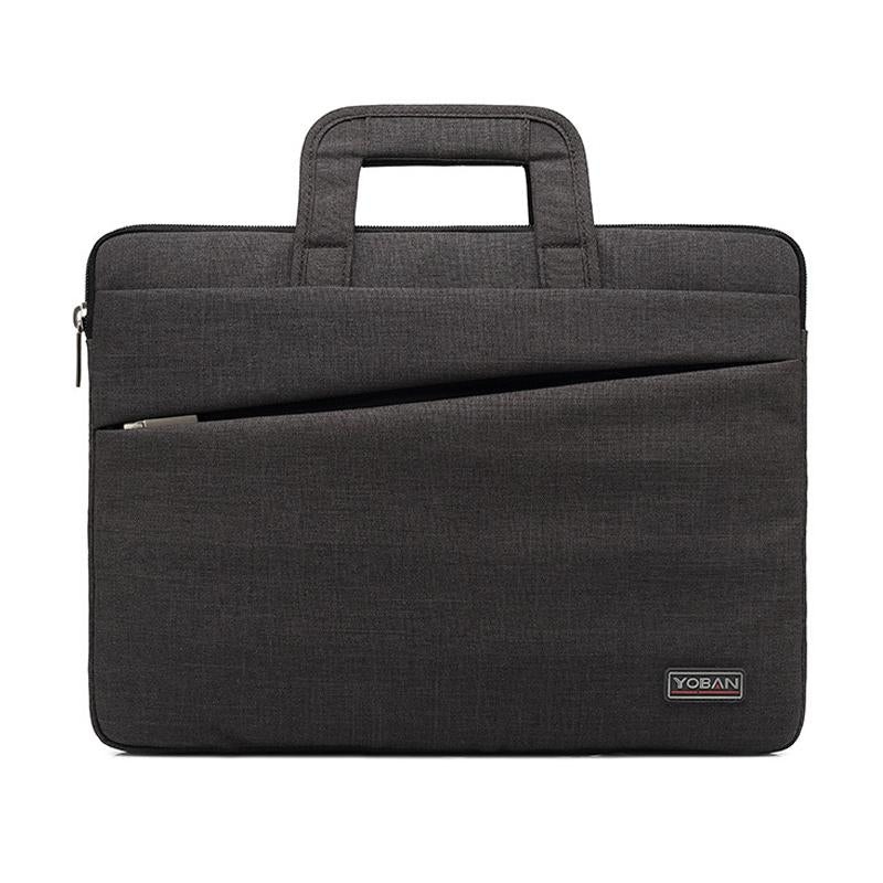 Waterproof Casual Laptop Bag For Business – 14 Inch Dark Gray PRL-B1022535850DBT