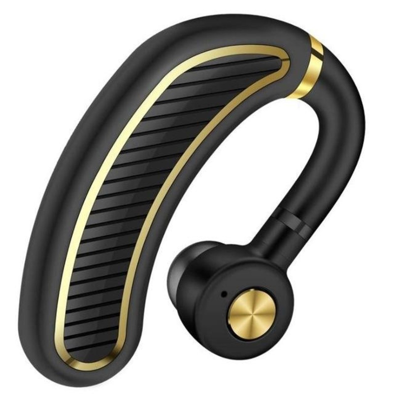 Wireless Bluetooth Earphones With Mic – 24Hrs Work Time – For Iphone / Android – Black / Gold PRL-B1035168110DBT
