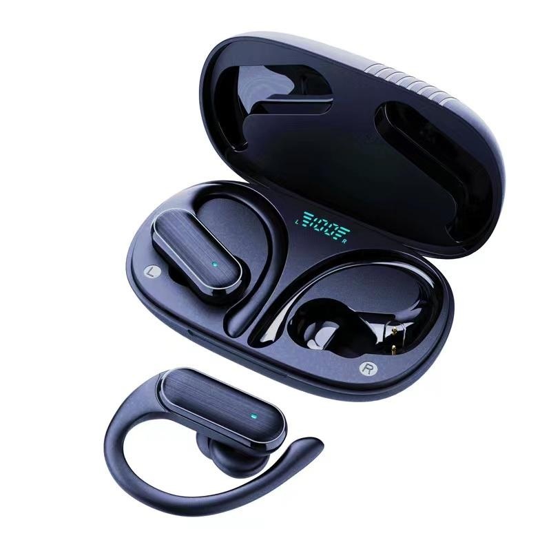 Wireless Noise-Cancelling Bluetooth Earbuds With Led Display – Blue PRL-B1081793060DBT
