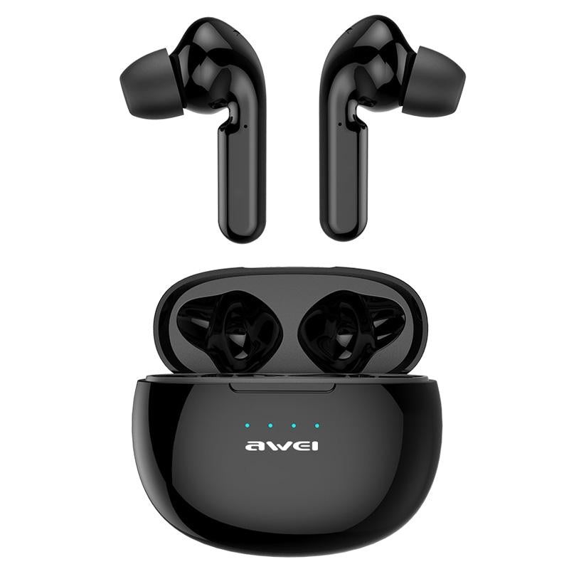 Wireless Sports Headset With Charging Case – T15 Tws Bluetooth V5.0 Black PRL-B0541D6PI