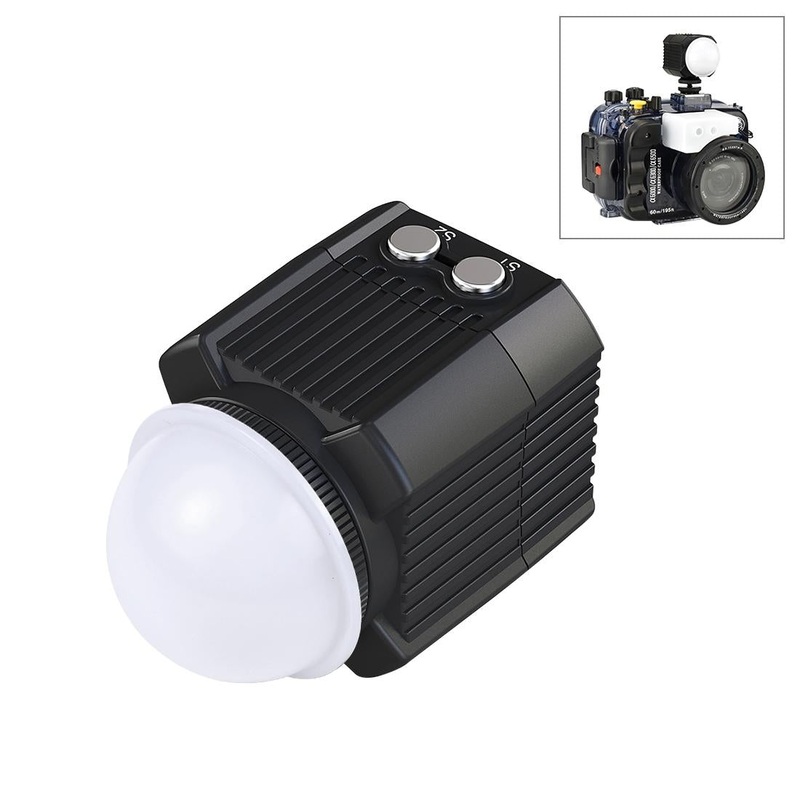 60M Waterproof Led Diving Light For Gopro Hero 12 – Perfect For Underwater Photography PRL-B365UP