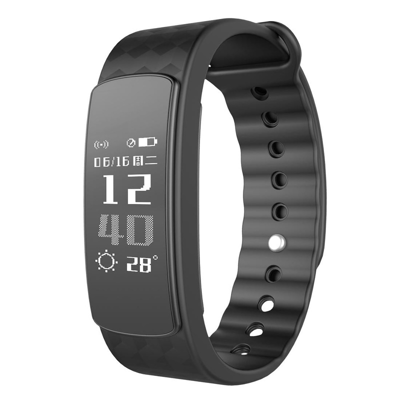 Bluetooth Smart Bracelet With Oled Display And Hr Monitor PRL-B4202AC