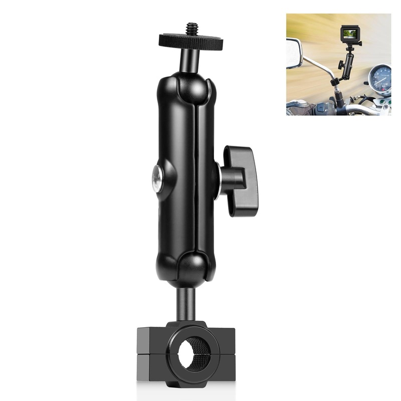 Universal Rearview Mirror Mount For Action Cameras 16.5 X 5.5Cm / 6.5 X 2.0 Inch PRL-B307UP