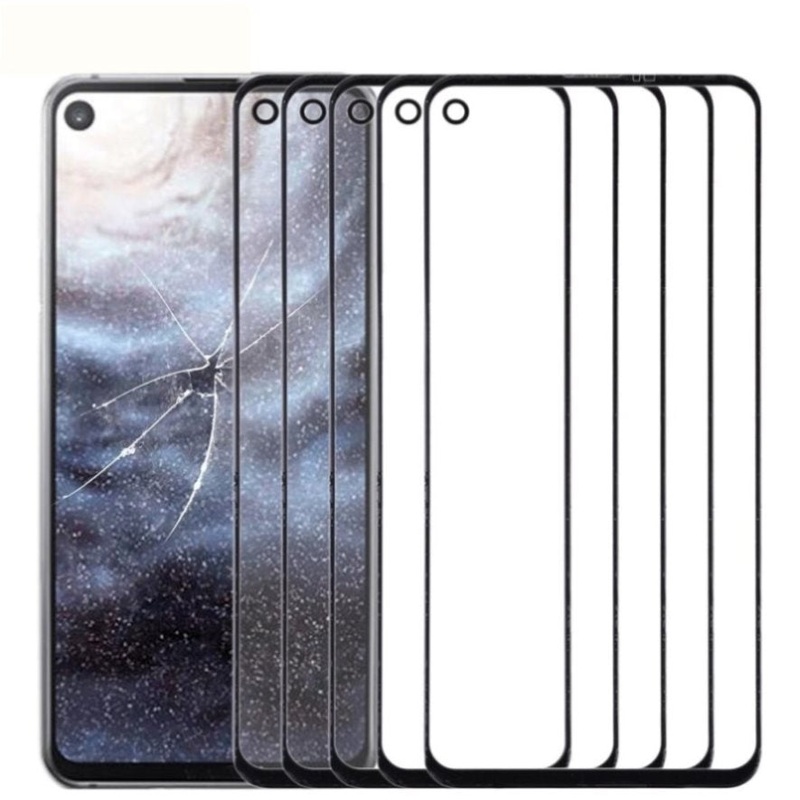 10-Pack Outer Glass Lens For Samsung Galaxy A9 Pro 2019 – Front Screen PRL-B5152APS