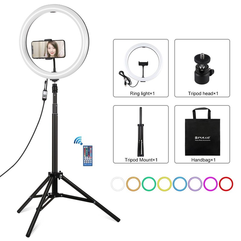 11.8 Rgbw Led Ring Light Kit With Mount & Remote PRL-B6703TKP