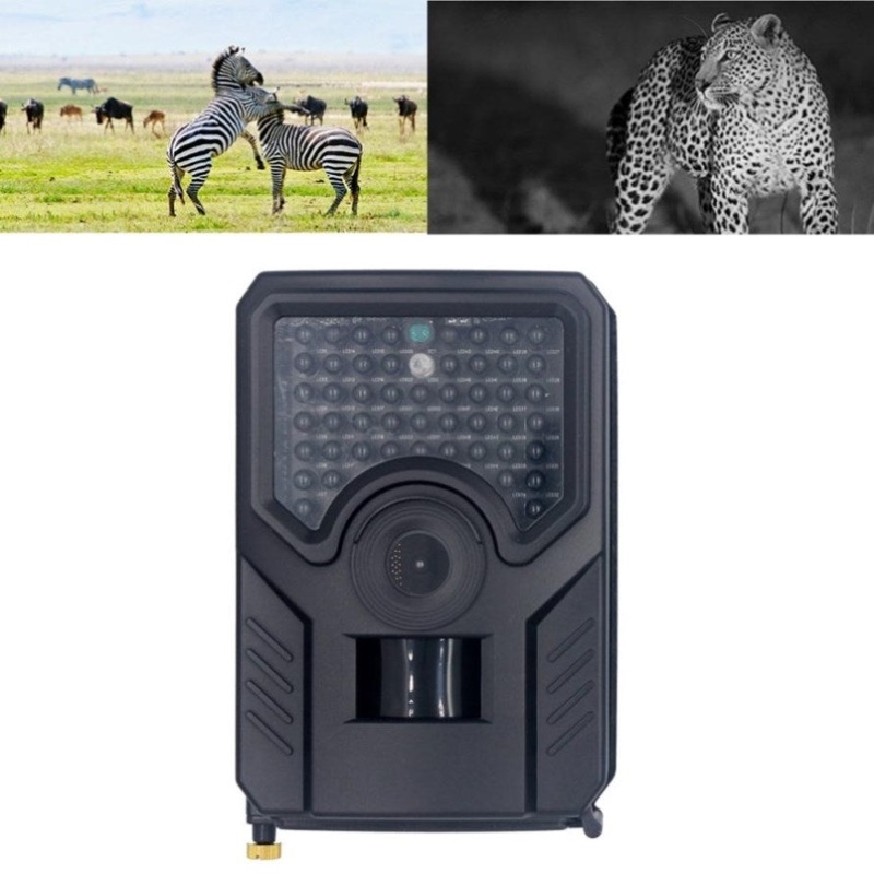 12Mp 1080P Hd Infrared Hunting Trail Camera With 120 Degree Wide Angle Lens And Ip56 Waterproof PRL-B7381GO