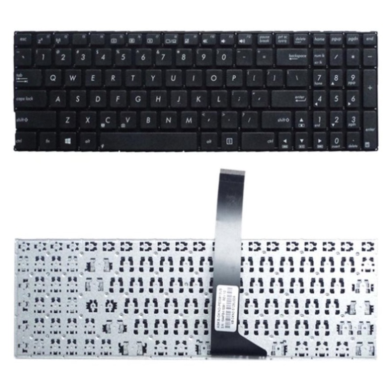 Black Us Keyboard For Asus X550 Series PRL-B5310BK