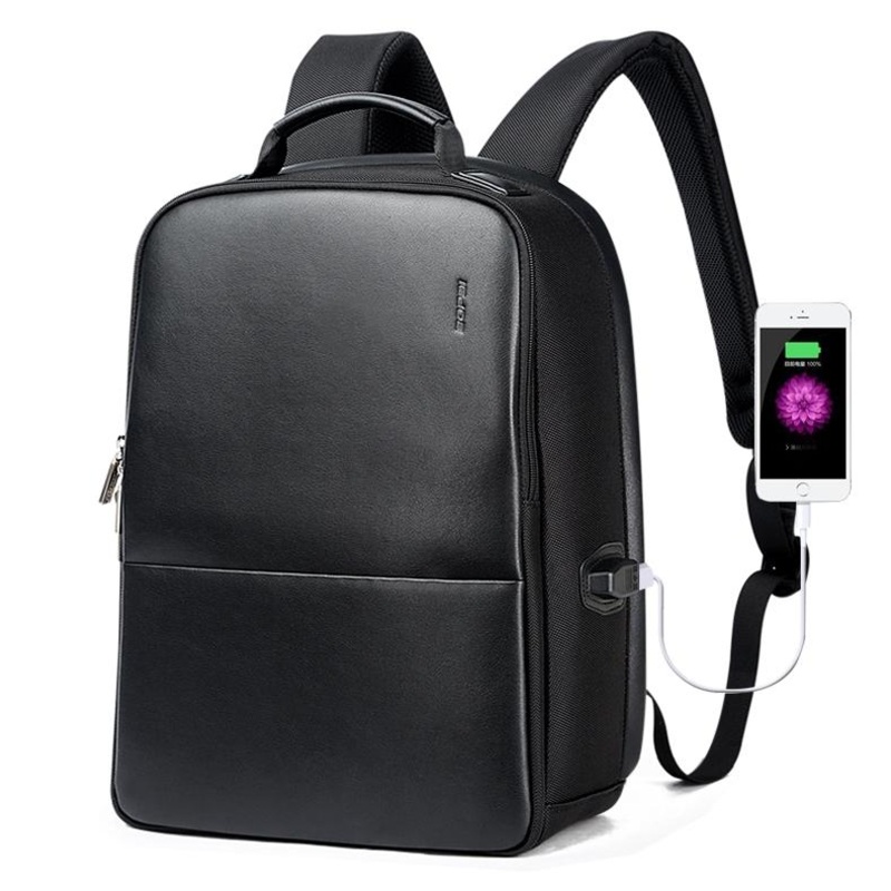 Business Waterproof Anti-Theft Double Shoulder Bag With Usb Port – 27X16.5X40Cm Black PRL-B6756GO