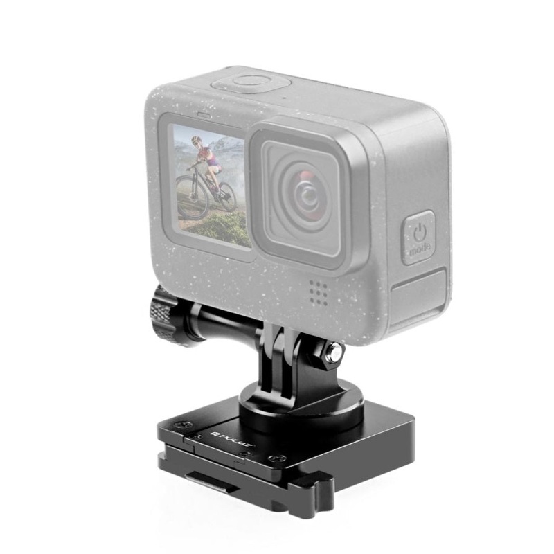 Universal Quick Release Bracket For Action Cameras – Aluminum PRL-B539UP