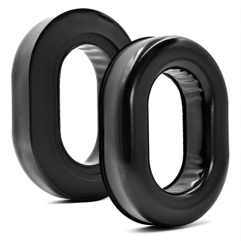 2-Pack Foam Headphone Covers For David Clark H10 – Black Gel PRL-A1037062060DBT