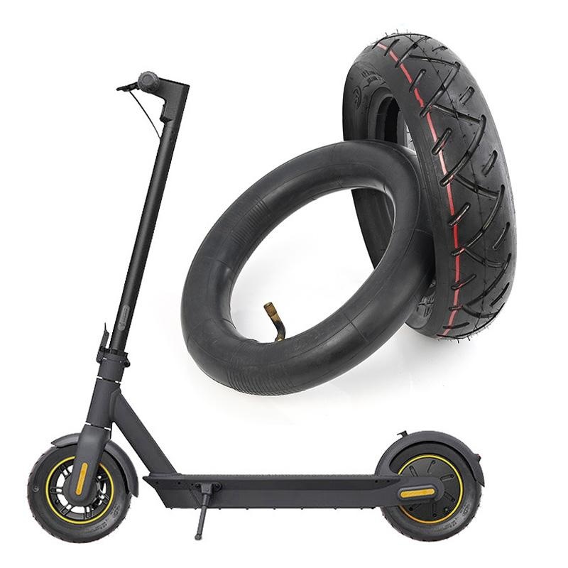 Upgrade Your Ninebot Max G30 Scooter With 10X2.5 Inflatable Tire Kit – Black PRL-A1038204060DBT