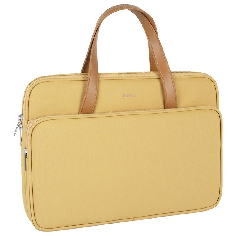16 Waterproof Oxford Laptop Bag – Yellow PRL-A104739500ADE