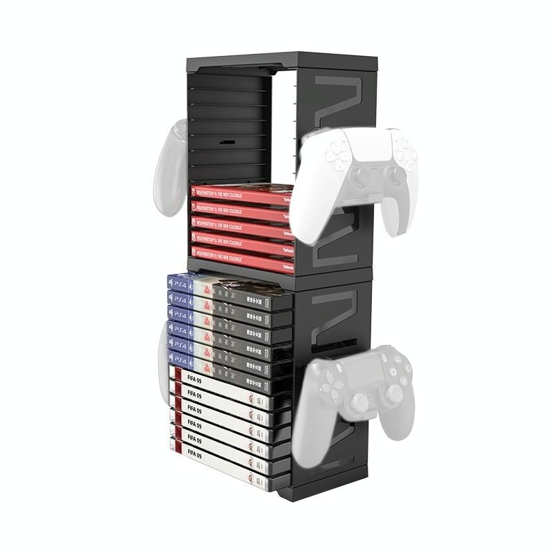 Universal Gamepad Storage Bracket For Ps4 / Ps5 / Xbox / Switch – Black PRL-A1046822750DBT