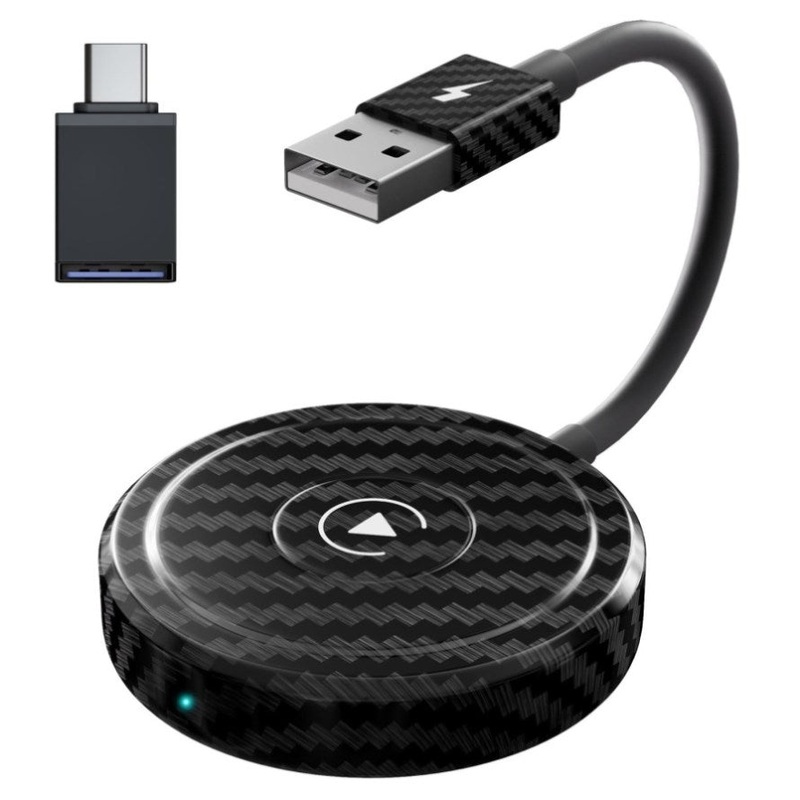 Wireless Carplay Adapter For Iphone – Carbon Fiber Usb & Usb-C PRL-A105810500ADE