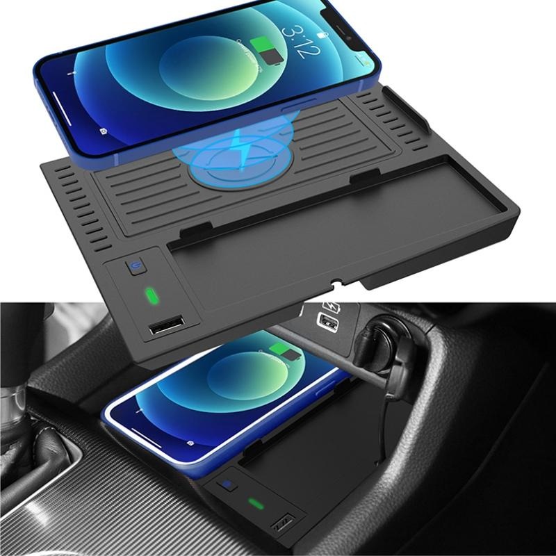Wireless Charger For Left-Hand Drive Honda Civic / Integra 22-23 – Black PRL-A1056383060DBT