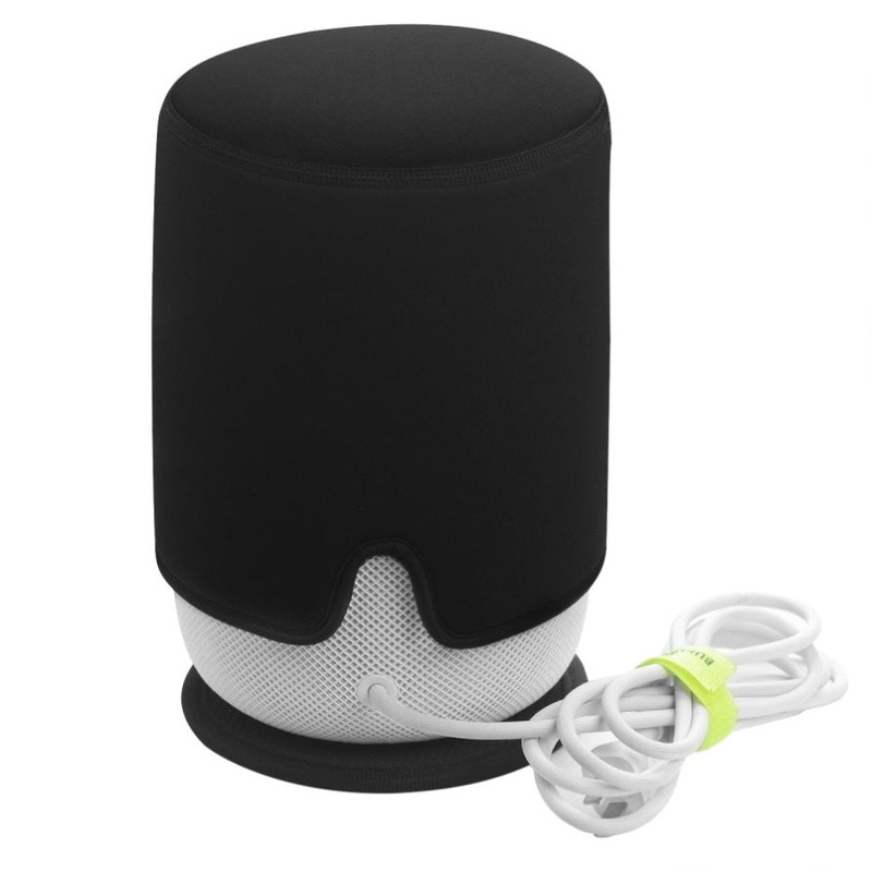 Black Dustproof Case For Homepod / Mini 2 Speaker With Anti-Slip Pad PRL-A108062600ADE