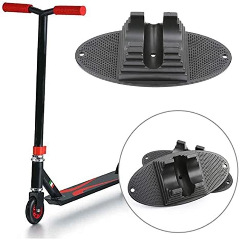 Children’S Bicycle Parking Rack – Fixed Scooter Wheel Pad Black PRL-A1064702060DBT