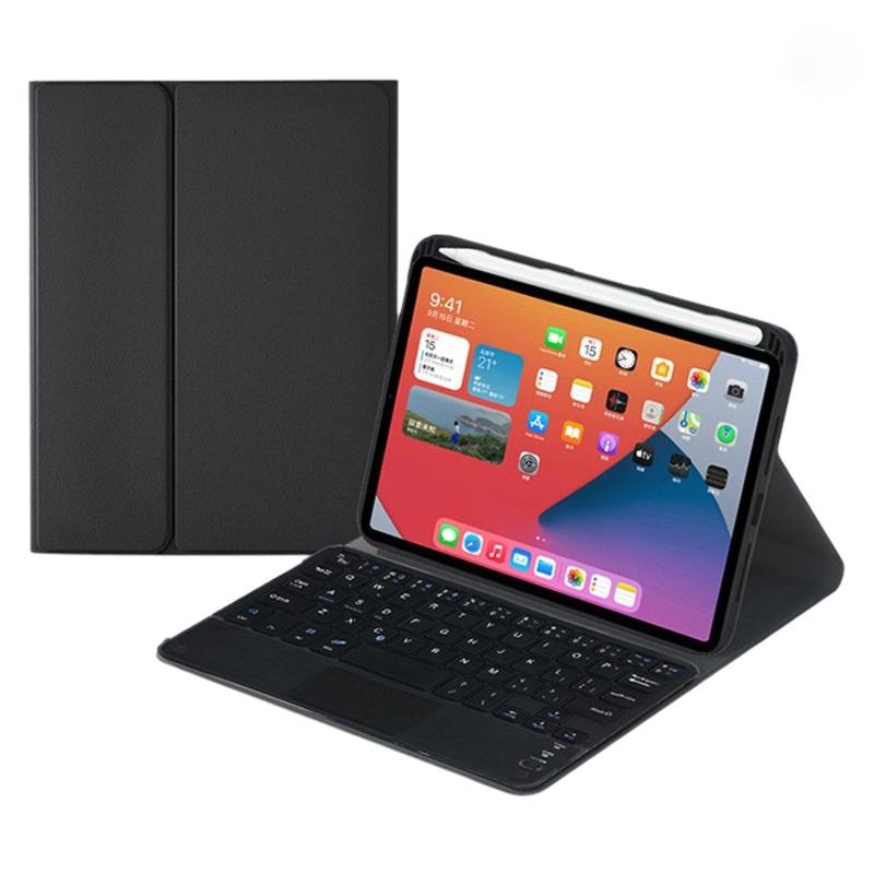 Detachable Bluetooth Keyboard Leather Tablet Case For Ipad Mini 6 With Touchpad & Holder – Black PRL-A106880200ADE