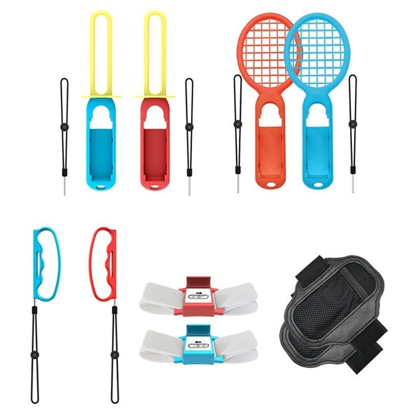 Versatile Grip And Strap Set For Nintendo Switch – 10 In 1 PRL-A1072562060DBT