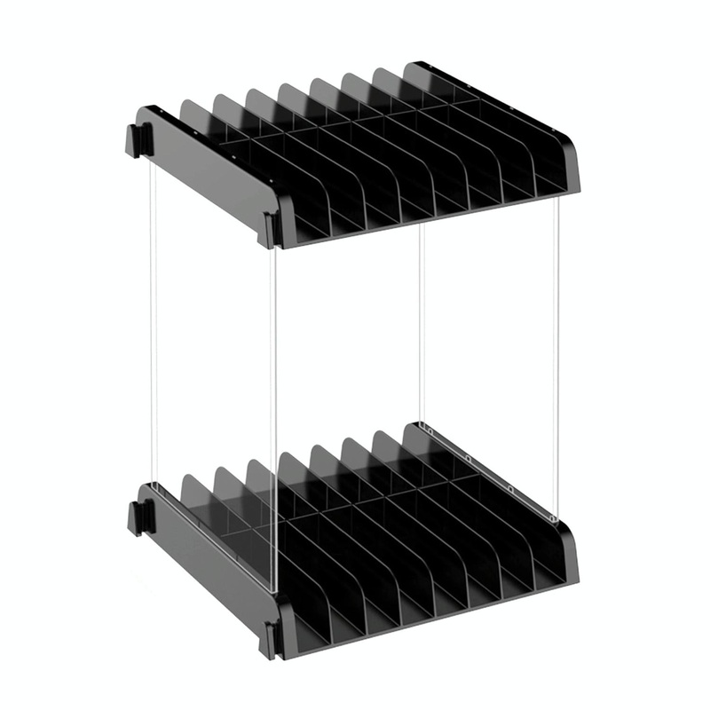 Wall-Mounted Game Card Cd Storage Bracket – Black PRL-A1082184060DBT