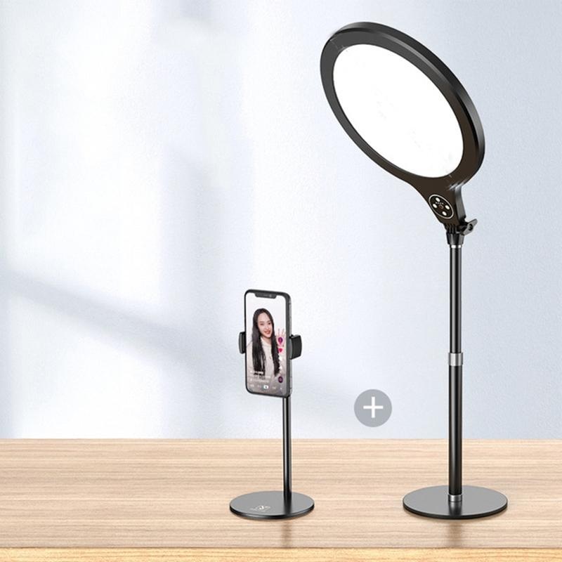 26Cm Live Broadcast Beauty Light Bracket – Medium Version & Black Desktop Photography PRL-A2085786230DBT