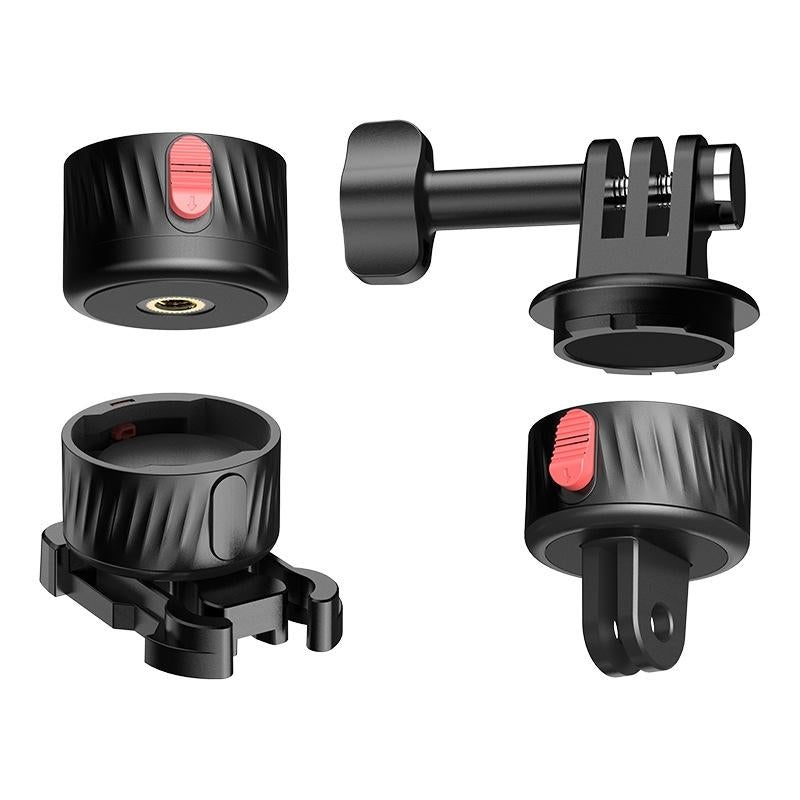 3-Piece Magnetic Gimbal Base Adapter For Gopro / Insta360 Go 3 Action Camera PRL-A1088583060DBT