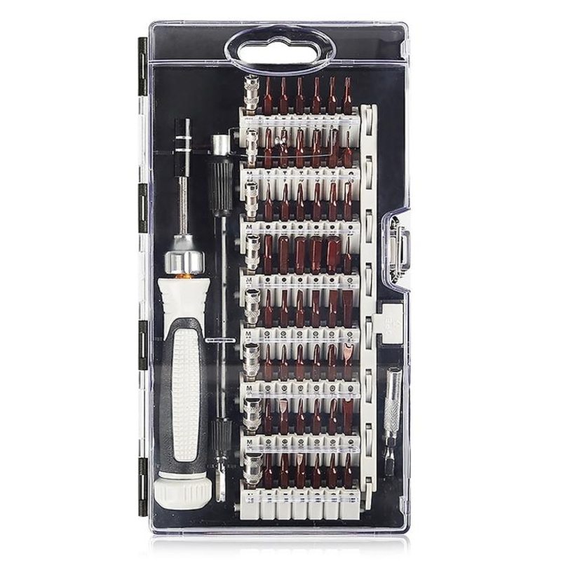 60-Piece Mobile Phone & Notebook Repair Tool Kit With Phillips Screwdriver PRL-A1095787450DBT