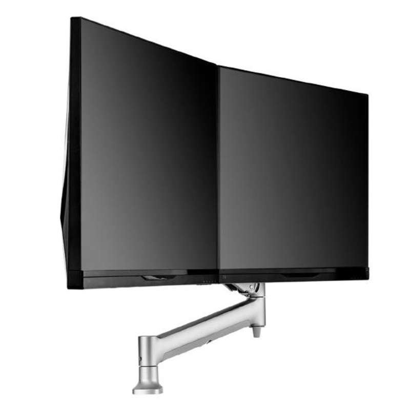 Atdec AWMS-RHXB Tandem Dynamic Dual Monitor Mount. C-Clamp Desk Fixing. Max Load 2-7kg. Up to 27 13AWMS-RHXB-C-S