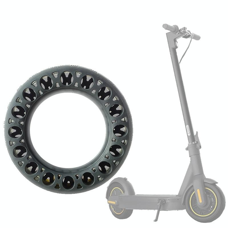 Black 10 Solid Rubber Tire For Ninebot Max G30 Electric Scooter PRL-A1094702060DBT