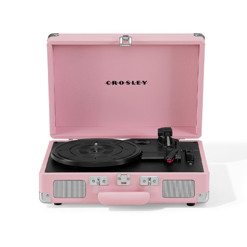 Crosley Cruiser Bluetooth Portable Turntable – Blush Pink V398-CRIW8005E-BH4