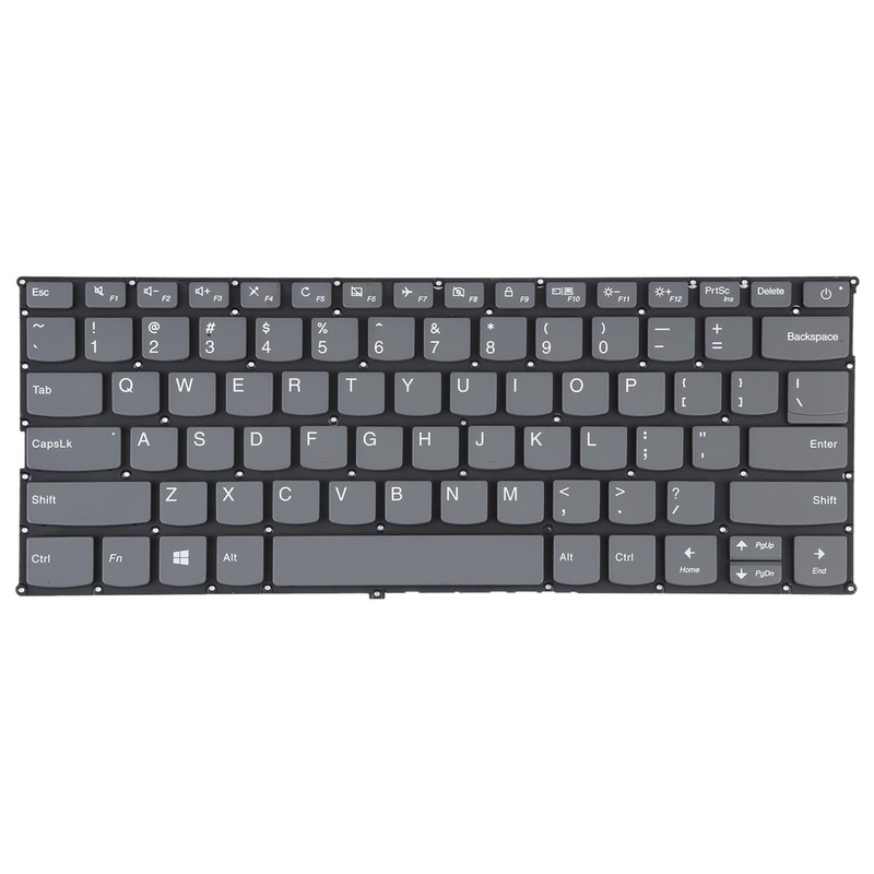 Us Keyboard With Power Button For Lenovo Ideapad 320S-13 Grey PRL-A109205300ADE