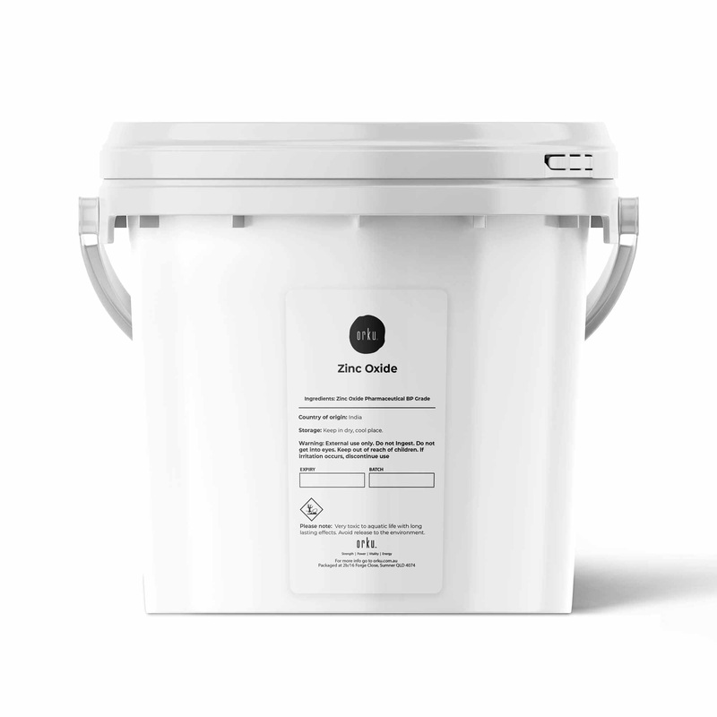 1.6Kg Zinc Oxide Powder BP Pharmaceutical Grade 99.9% Purity Resealable Bucket V238-SUPDZ-39601755750480