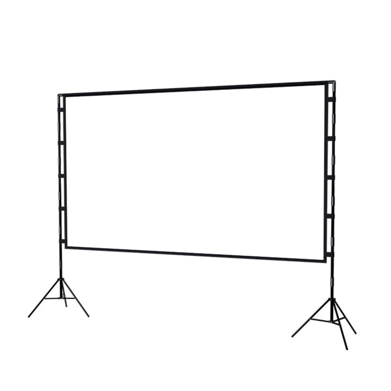 120 Portable Movie Projector Screen – Outdoor Indoor 16:9 4K Tripod Stand Case V238-SUPDZ-41041554473040